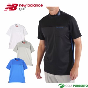 ニューバランス ゴルフ 半袖 S／SLEEVE MOCK NECK PULLOVER 012-4166008 トップス ゴルフウェア 2024年春夏モデル New Balance Golf