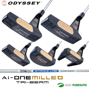 オデッセイ Ai-ONE MILLED TRI-BEAM パター STROKE LAB 90シャフト 2024年モデル[ODYSSEY エーアイワン ミルド トライビーム][日本仕様 