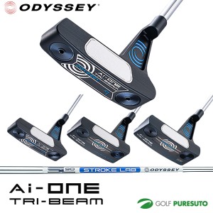 オデッセイ Ai-ONE TRI-BEAM パター（#1／#2／DOUBLE WIDE／DOUBLE WIDE CS）STROKE LAB 90 スチールシャフト装着 2024年モデル[ODYSSEY 