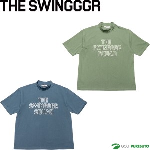 ザ スウィンガー 半袖 モックネックシャツ モックネックTシャツ B ユニセックス 0124-SWG-CT006 ゴルフウェア 2024年春夏モデル THE SWIN