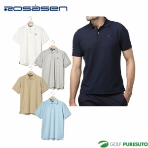 ロサーセン T/Cカノコ 半袖 ポロ 044-21242 ゴルフウェア トップス 2024年春夏モデル Rosasen