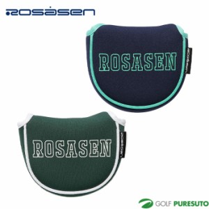 ロサーセン カレッジロゴ ヘッドカバー Pt用 046-91305  マレット型 パターカバー 2024年春夏モデル Rosasen  【■Gi■】