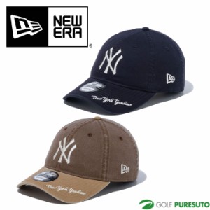 二ューエラ 9THIRTY MLB Visor Logo ニューヨーク・ヤンキース 14109762／14109763 ゴルフウェア 帽子  2024年春夏モデル New Era