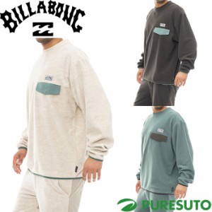 【在庫処分】ビラボン BILLABONG 長袖 グラフェン クルーネック プルオーバー トレーナー A/Div. メンズ BD012013 2023年秋冬モデル 秋冬