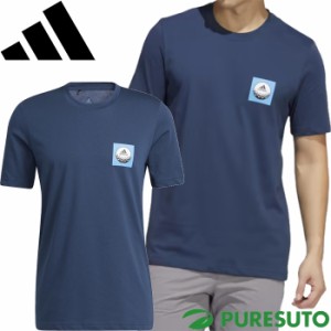 アディダス adidas ゴルフ 半袖 Tシャツ メンズ ZF121 HH9346 グラフィック 春夏ウェア golf タウンユース 普段着