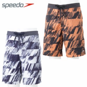 スピード speedo スプラッシュ ボーダーウォーターショーツ SL41906 メンズ レジャー ショートパンツ ストレッチ 撥水