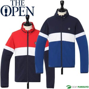 THE OPEN カラーブロックフーディ メンズ 171-52210 フルジップ ブルゾン