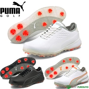 PUMA GOLF ゴルフシューズ 白 オレンジ S2クイル プーマ 27.5