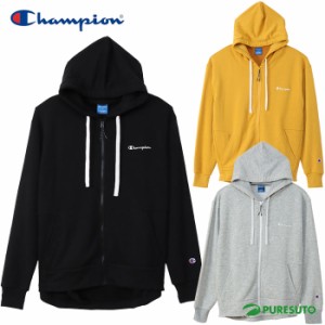 チャンピオン champion テックウィーブ テリー ジップ フーデッド スウェットシャツ C3-VS102 メンズ パーカー 軽量 ストレッチ