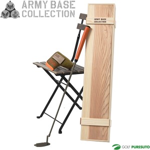 アーミーベースコレクション 限定50本 ARMY BASE US ARMY パター 34インチ 木製弾薬箱風ケース付き
