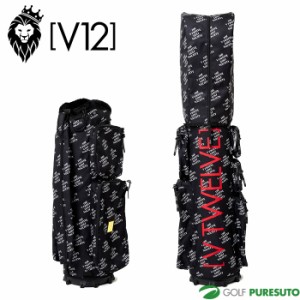 V12 ゴルフ 9.5型 キャディバッグ TVGS 9.5 柄 着せ替え可能 ラップテック Wraptec ロゴデザイン V122220CV01M