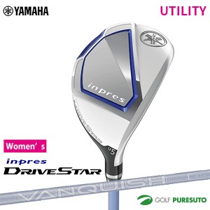 【レディース】ヤマハ inpres DRIVE STAR ユーティリティ VANQUISH for inpres LM423u オリジナルカーボンシャフト[YAMAHA Golf ヤマハゴ