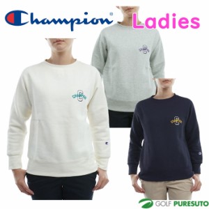 【レディース】チャンピオン champion ゴルフ トレーナー クルーネックスウェット 裏起毛 CW-WG001 ゴルフウェア