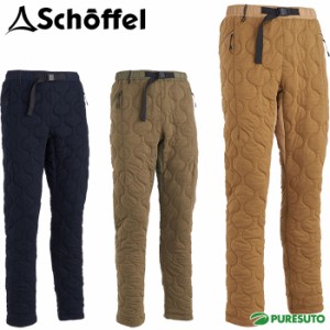 ショッフェル Schoffel キルティング ジャガード パンツ 8047273 メンズ キルティングパンツ 防寒