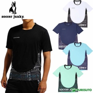 サッカージャンキー Soccer Junky カン・テム犬＋1 ワークアウトシャツ SJ23A02 メンズ 半袖 シャツ 吸汗速乾