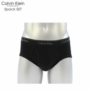 カルバンクライン Calvin Klein 5枚組 コットン クラシック ブリーフ 5枚セット アンダーウェア メンズ 男性下着[AA]