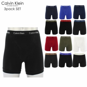 カルバンクライン(Calvin Klein) コットン ストレッチ　ローライズボクサー/アンダーウェア メンズ/　【3枚組】[AA-3]