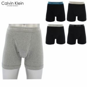 カルバンクライン Calvin Klein  3枚組 コットン クラシックス ボクサー ブリーフ 3枚セット アンダーウェア メンズ/男性下着[AA]