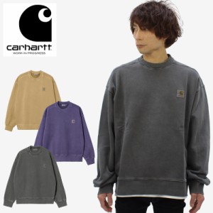 カーハート ダブリューアイピー Carhartt WIP NELSON SWEATSHIRT i029957 メンズ ネルソン クルースウェット/長袖 トレーナー[AA]