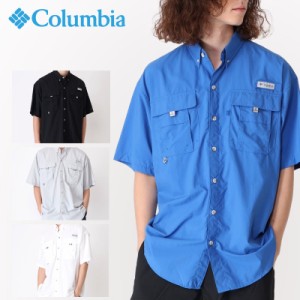 コロンビア(Columbia) バハマアイコンショートスリーブシャツ  Bahama Icon SS Shirt (FM5202)  半袖シャツ/メンズ/男性 [AA]