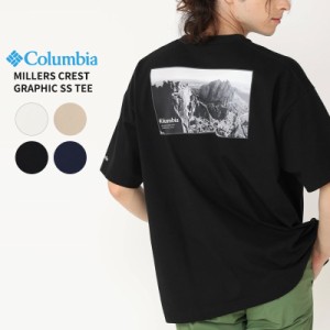 コロンビア Columbia ミラーズクレストグラフィックショートスリーブティー  PM0795 半袖Tシャツ トップス カットソー  [AA]