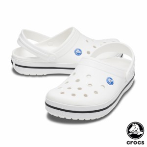 クロックス CROCS クロックバンド crocband ホワイト(100) サンダル [BB]