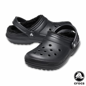 クロックス CROCS クラシック ラインド クロッグ classic lined clog ブラック/ブラック(060) サンダル ボア 秋冬 [BB]