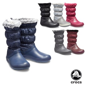 【送料無料】クロックス(CROCS) クロックバンド ウィンター ブーツ ウィメン(lcrocband winter boot w) レディース 女性用[BB]【15】