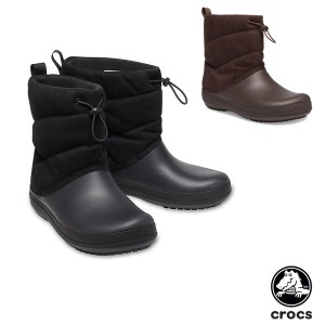 【送料無料】クロックス(CROCS) クロックバンド パフ ブーツ ウィメン(crocband puff boot w) レディース 女性用 ブーツ[BB]【15】