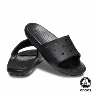 クロックス CROCS クラシック クロックス スライド classic crocs slide ブラック(001) サンダル [BB]