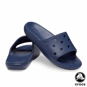 クロックス CROCS クラシック クロックス スライド classic crocs slide ネイビー(410) サンダル [BB]