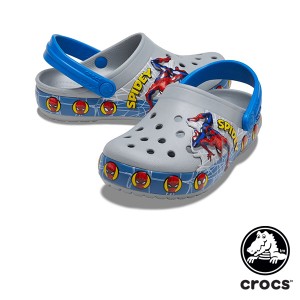 【送料無料】クロックス(CROCS) クロックス ファン ラブ スパイダーマン ライツ クロッグ キッズ(Spiderman lights clog kids)【子供用】