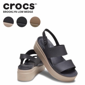 【送料無料】クロックス(CROCS) クロックス ブルックリン ロウ ウェッジ ウィメン(crocs brooklyn low wedge w) サンダル【女性用】[BB]