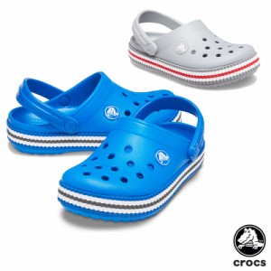 クロックス(CROCS) クロックバンド バーシティ クロッグ キッズ(crocband varsity clog) キッズ/サンダル/シューズ 【子ども用】 [BB]