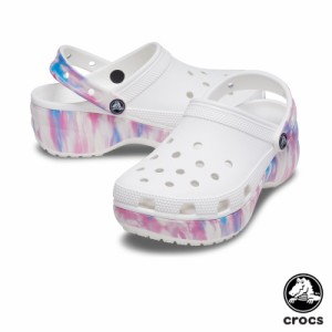 クロックス(CROCS) クラシック プラットフォーム ドリーム クロッグ ウィメン(classic platform dream clog)/厚底【女性用】 [BB]