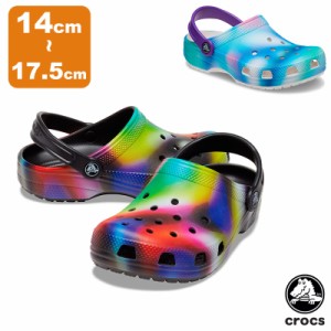 クロックス(CROCS) クラシック ソーラライズド クロッグ トドラー(classic solarized clog t) キッズ/サンダル 【子ども用】 [BB]