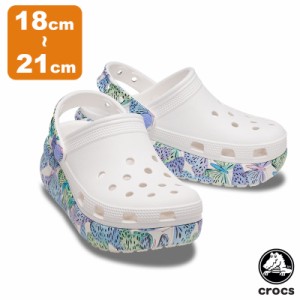 クロックス(CROCS) クラシック キューティー バタフライ クロッグ キッズ(classic cutie butterfly clog k) サンダル[BB]