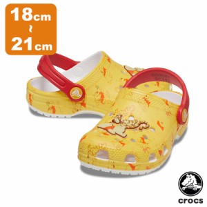 クロックス(CROCS) クラシック ディズニー くまのプーさん クロッグ トドラー(classic Disney WINNIE THE POOH clog t)  [AA]