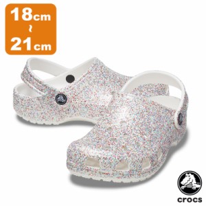 クロックス(CROCS) クラシック スプリンクル クロッグ キッズ(classic sprinkles clog k) サンダル/シューズ【子供用】 [AA]