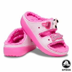 クロックス CROCS バービー コージー サンダル Barbie cozzzy sandal ボア 秋冬 男女兼用 [BB]