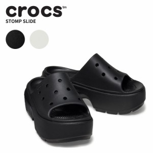 クロックス CROCS ストンプ スライド stomp slide メンズ レディース サンダル 男女兼用 厚底 [BB]