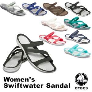 【送料無料】クロックス(CROCS) スウィフトウォーター サンダル ウィメン(Womens Swiftwater Sandal) レディース サンダル [AA]