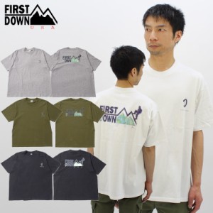 ファーストダウン(First Down) コットンジャージー 半袖Ｔシャツ by lee qura S/S TEE #2 COTTON JERSEY (F401007) メンズ [AA]