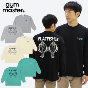 ジムマスター(gym master) FLATFISHスウェットビッグTee /カットソー/長袖/クルーネックスウェット/[AA]