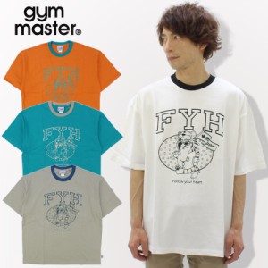 ジムマスター(gym master) 7.2oz Follow Your Heart　リンガービックTEE カットソー 半袖 Tシャツ 男性 メンズ[AA]