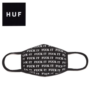 ハフ(HUF) FUCK IT MASK フェイスマスク 布マスク 飛沫対策 洗えるマスク ネコポス送料無料[小物] [AA-2]