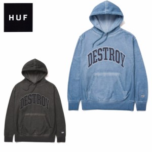 ハフ（HUF) DESTROY REBUILD FADED PULLOVER HOODIE プルオーバー パーカー/男性用/メンズ  [AA]