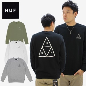 ハフ（HUF) TRIPLE TRIANGLE CREW クルー スウェット /トレーナー/男性用/メンズ【35】[BB]