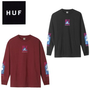 【ゆうパケット送料無料】ハフ(HUF)ADULT ENT. L/S TEE ロンT メンズ 長袖 Tシャツ[小物][AA-3]