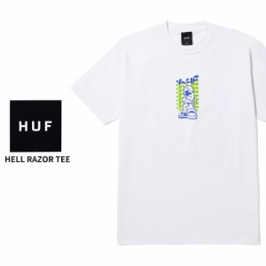 ハフ HUF HELL RAZOR TEE 半袖 Tシャツ ショートスリーブTシャツ トップス カットソー メンズ [AA]